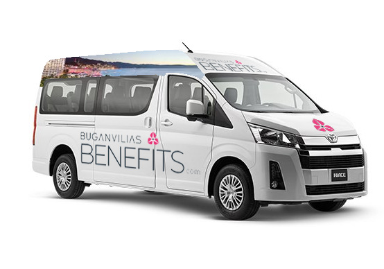 City Tour Buganvilias Benefits Toyota Hiace